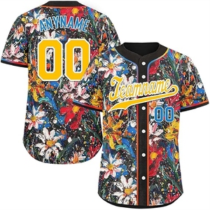 Uniforme Deportivo Profesional de Béisbol Sublimado, Cómodo para Juego Competitivo en Equipo - Product Image 1