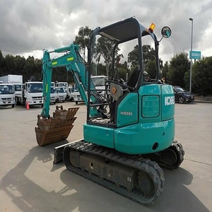 ราคาขายส่งรถขุดขนาดเล็ก Kobelco พร้อมแรงตักที่แข็งแกร่ง ดีไซน์กะทัดรัด และระบบควบคุมที่ราบรื่นสำหรับงานก่อสร้าง - Product Image 5