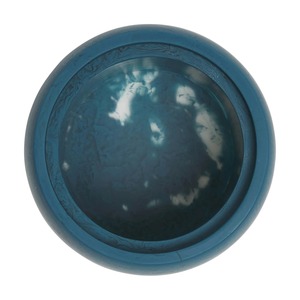 Eco Friendly Handmade Resin Storage Canister For Kitchen Counter And Home Decoration Available Design Stackable Blue Color resin - Product Image 5