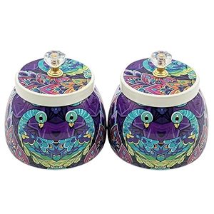 Recipientes para Especias de Cobre Martillado con Tapas Herméticas, Contenedor de Almacenamiento de Alimentos, Diseño Vintage de Cocina, Hecho a Mano, Apilable - Product Image 2