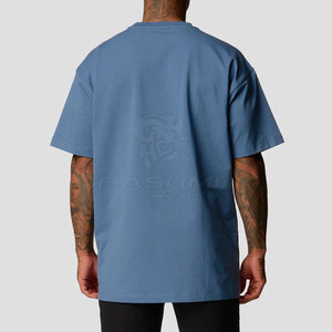 Camisetas Oversize de Moda Urbana para Hombre, Cómodas, de Corte Holgado, Transpirables, Estilo Gimnasio y Entrenamiento - Product Image 4