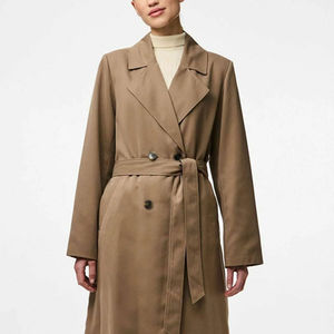 Abrigo Largo de Invierno para Mujer, Hecho a Medida, con Cierre de Botones, Tejido Transpirable y Resistente al Viento, Unisex - Product Image 3