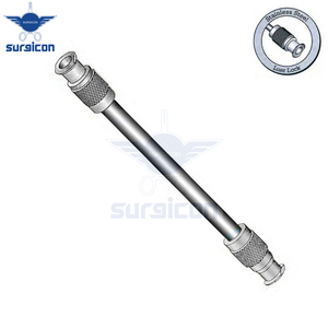 Adaptador de Transferencia Luer Lock de 4.5 cm / 1-3/4 Pulgadas de Largo y 4 mm de Diámetro, Acero Inoxidable, Instrumentos Médicos Quirúrgicos para Cirugía Plástica - Product Image 2