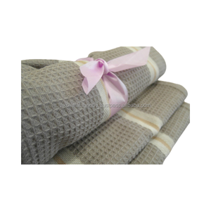 Custom Logo Embroidered High Quality Organic Cotton Jacquard <b>Pattern</b> Cabana Striped Beach <b>Towel</b> Quick Dry Terry Cloth Best Price - Product Image 2