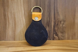 Real Genuine Leather Handmade Chains for Unisex Hand Carved Tooled Leather Key Chains Leather Key Rings - Product Image 4