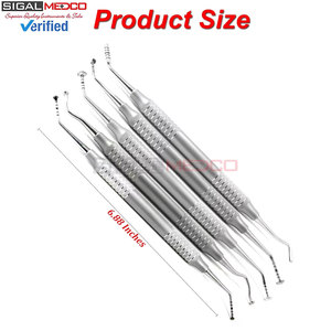 Mushroom Elevator Set of 5 Dental Implant Sinus Lift Oral Surgery Bone Graft Medic Instruments Titanium Surgical Elevator Tools - Product Image 4