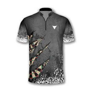 เสื้อดาร์ทแขนสั้นไซส์ใหญ่ เนื้อผ้าคุณภาพดี ระบายอากาศได้ดี ทนทาน สวมใส่สบาย ปรับแต่งได้ เหมาะสำหรับการฝึกซ้อมและการแข่งขันประจำวัน - Product Image 6