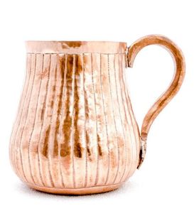Tasses de voyage en cuivre style campagnard, lavables au lave-vaisselle, style vintage, décoratives, pour bière, pour fêtes, pique-niques, camping, qualité alimentaire - Product Image 1