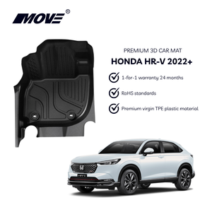 OEM TPE Custom Fit All-Weather Heavy Duty Tapis de voiture antidérapants Premium Liners pour 2022 + pour Honda HRV Made in Vietnam - Product Image 1