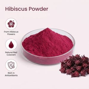 Poudre de fleur d'hibiscus sabdariffa de haute qualité, 100 % naturelle, pour masque capillaire, masque facial et tisane. - Product Image 3