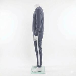 Conjunto Deportivo de Verano 2 en 1, 100% Algodón Lavado a la Piedra, Antibacterial, con Logotipo Personalizado, Unisex, para Gimnasio, Entrenamiento, Jogging, Ropa Deportiva Transpirable - Product Image 4