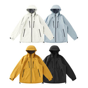 Chaqueta de Senderismo con Capucha para Hombre QUICKSHOW Tech, Impermeable, Transpirable, Delgada, Resistente al Viento - Product Image 5