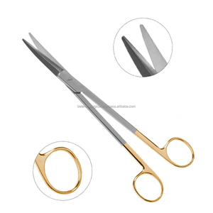 Ciseaux Aston Facelift Supercut à lames courbées dentelées en carbure de tungstène, instruments chirurgicaux de qualité supérieure - Product Image 1