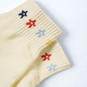 <b>Custom</b> Logo <b>Grip</b> <b>Socks</b> Breathable Knitted Crew Non Slip Yoga Pilates Ballet Sports <b>Socks</b> - Product Image 2