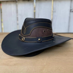 <b>Top</b> Trending Men Cowboy <b>Hats</b> High Quality Breathable Comfortable Anti Wrinkle Durable Fabric Cowboy <b>Hat</b> With Fully Customized - Product Image 2