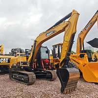 Excavatrice Sany SY135C d'origine usine, 13 tonnes, peinture non finie, pour travaux de construction