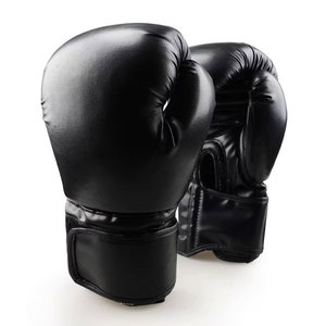 Nuevos Guantes de Boxeo de Entrenamiento de Alta Calidad, Material de Cuero, Absorción de Humedad, Cierre de Gancho y Bucle, Ajuste Seguro en la Muñeca - Product Image 1