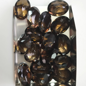 Natural Smoky Quartz 16x12MM Oval Cut Best Quality Loose Gemstone For Jewelry Making - Product Image 3