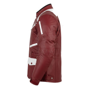 Chaqueta de cuero nueva para hombre, chaqueta de motociclista de cuero para hombre, chaqueta de motociclista nueva de alta calidad - Product Image 6