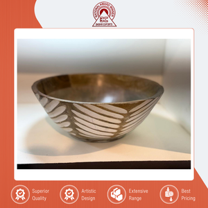 Nueva Venta Exclusiva de Decoración de Mesa de Comedor de Buena Calidad, Tazón de Madera Redondo y Sencillo Multifuncional y Ecológico en Venta - Product Image 3