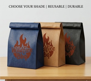 Wildfire BBQ tyvek paper Washable Durable Eco Friendly Tear Resistant Grocery Bag Reusable Food Storage Picnic Outdoor - Product Image 3