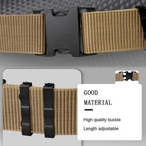 Adjustable Nylon <b>Web</b> <b>Belt</b> for <b>Men</b> Durable Outdoor Sports & Hiking Waist <b>Belt</b> Strong Utility <b>Belt</b> for Daily Use - Product Image 5
