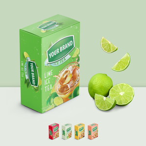 Bebida Instantánea en Polvo de Marca Privada, Bebidas Exóticas Frutales, Preparación Rápida, Caja de Empaque Personalizada, Té con Leche y Sabor a Pastel de Queso - Product Image 3