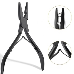 Herramientas de Extensión de Cabello de Acero Inoxidable de Grado Quirúrgico con Logotipo Personalizado en Color Marrón Nude, Micro-Link, Fuerte Sujeción, Uso Comercial, Gran Venta - Product Image 6