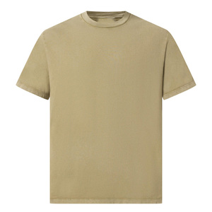 เสื้อยืดโอเวอร์ไซส์ผู้ชายสั่งทำขายส่ง ผ้าฝ้ายพรีเมียมเนื้อหนา สตรีทแวร์ ทรงไหล่ตก พิมพ์ลายโลโก้ตามแบบ - Product Image 4