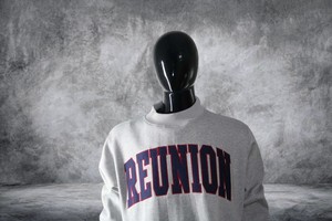 Sweat-shirt à capuche épais délavé style vintage personnalisé REUNION avec broderie appliquée de lettres, coupe oversize, streetwear d'hiver, OEM - Product Image 2