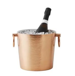 Cubo de hielo de metal sólido de diseño clásico y alta demanda para bares, cubos de hielo grandes para bebidas y vinos, decoración para bares. - Product Image 1