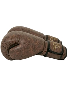 Guantes de Boxeo de Cuero Genuino Vintage al por Mayor con Diseño de Dedos Completos y Absorción de Humedad, Fabricación OEM Personalizada - Product Image 2