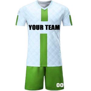 ชุดกีฬาแขนสั้นผู้ชาย SHAFIQ SPORTS สีดำ-เขียวมรกต ผ้าโพลีเอสเตอร์ซับเหงื่อ ระบายอากาศได้ดี ทรงเข้ารูป สำหรับสโมสรและทีม น้ำหนัก 360 กรัม - Product Image 4