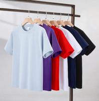 T-shirts vierges personnalisés en gros OEM ODM – T-shirts unis à col rond, directement de l'usine, avec logo et emballage personnalisés pour hommes