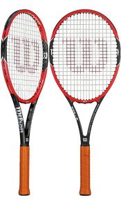 Raqueta de Tenis Pro Staff 97 Blanca y Roja con Logotipo W, Fibra de Carbono, Uso Profesional en Exteriores, Duradera, Estilo Universal, 16x19 Cuerdas - Product Image 6