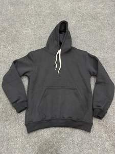 Sudadera con capucha personalizada de algodón 100% con forro polar, estilo vintage, hombros caídos, efecto lavado y bolsillo canguro, venta al por mayor OEM con MOQ bajo - Product Image 3