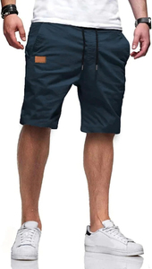 Pantalones Cortos Casuales de Hombre con Elástico Frontal, Personalización al por Mayor, Pantalones Cortos Híbridos de Golf para Hombre - Product Image 6