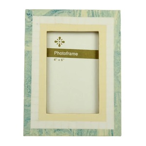 Rectangular Resin Photo <b>Frame</b> 4x6 Inch Handmade Rustic Tabletop Decorative <b>Picture</b> <b>Frame</b> - Product Image 2