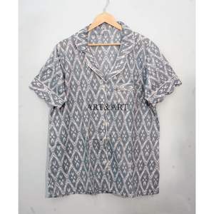 Conjuntos de Pijamas Cortos de Verano Elegantes y Cómodos para Mujeres y Adolescentes, Transpirables, de Algodón, Corte Holgado, Diseños y Logotipos Personalizables - Product Image 6