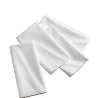 Vente en gros de serviettes de table en lin personnalisées avec broderie florale Serviette de table de haute qualité à bordure festonnée pour la maison et l'hôtel