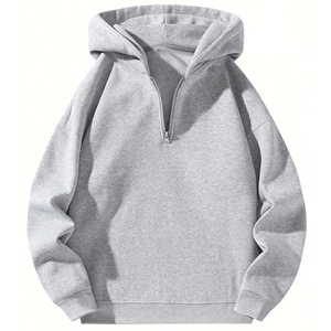 Sudadera con Cierre de Cremallera de Marca Privada, Sudadera Personalizada con Estampado y Bordado, Fabricante de Ropa Premium OEM ODM, Venta al Por Mayor de Fábrica - Product Image 4