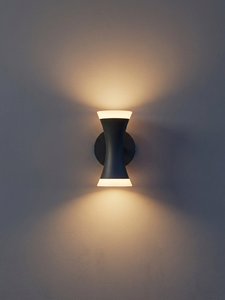 Lámparas de Pared para Exteriores IP65, Resistentes al Agua, Lumetal, LED 3000K Blanco Cálido, Metal + Acrílico, CRI>=80, Vida Útil de 30000H, Vietnam - Product Image 1