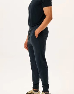 Pantalon de survêtement homme en toile, taille mi-haute, coupe large, léger, foncé, pour le sport et le fitness, idéal pour la gym et le jogging - Product Image 4