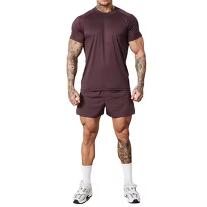 Men's Double <b>Layer</b> Fitness Shorts Men Fitness Gym Training 2 in 1 Sports Shorts Quick Dry Workout Jogging Double Deck Summer - Product Image 5