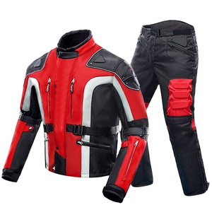 Combinaison de moto en cuir deux pièces haute performance, coupe-vent et respirante, unisexe adulte, idéale pour l'été - Product Image 1
