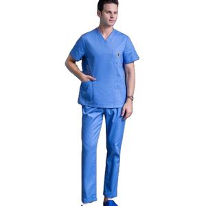 Uniformes de enfermería para hombre con logotipo personalizado de alta calidad, uniformes hospitalarios de verano con estilo y tela tejida, el mejor diseño nuevo - Product Image 1