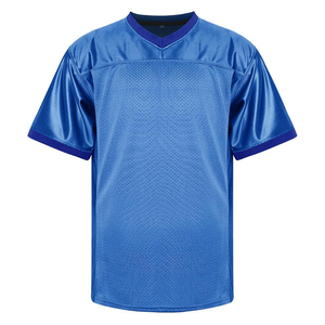 Camisetas de malla bordadas personalizadas para hombre, diseño de equipo, estampado de lujo, estilo urbano, sublimación, poliéster, camiseta de fútbol - Product Image 1