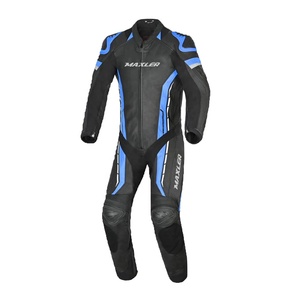 Traje de Motociclismo Deportivo de Cuero Vacuno, Diseño Personalizado de Talla Grande, Impermeable, Cortavientos y Cómodo - Product Image 1