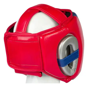 Best Selling High Quality Leather & Rubber Boxing Head Guard for Kickboxing-Durable Protective New Design - Product Image 4