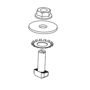 Kit de montage pour micro-onduleur sur rail HR de Sunmodo-K10363-001 - Product Image 1